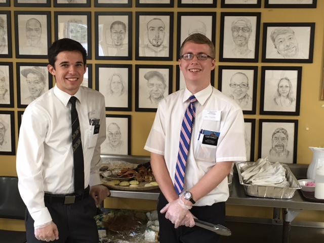 Elders Brown (l) and Fearnley